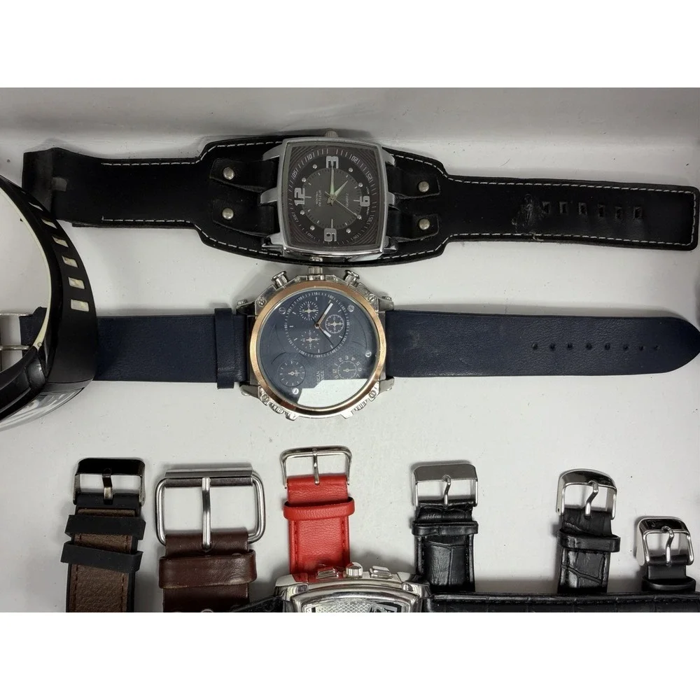 Mixed Brands Mens Watches Lot Of 16 For Parts Or Repair‎